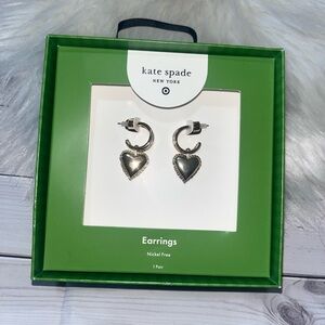 Kate Spade X Target colab Target colab Heart Hoop Earrings